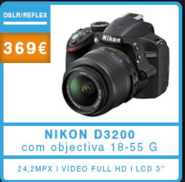 Nikon D3200 C/ 18-55G