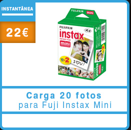 Carga 20 Fotos Para Fuji Instax Mini